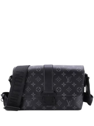 Louis Vuitton S-Cape Messenger Bag Monogram Eclipse Canvas crossbody bag - Nero