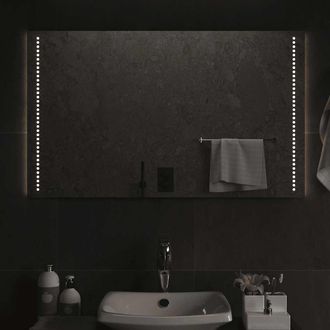 vidaXL Espejo De Ba&ntilde;o Con Led 100x60 Cm Vidaxl