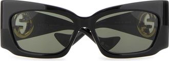 Gucci Womens Black Acetate Sunglasses
