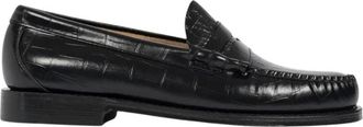 G.H. Bass & Co. Loafers - Heren - Loafers - Zwart - 41 1/2 EU - Leer - Schoenen