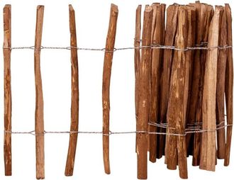 vidaXL Staccionata in Legno di Nocciolo 60x500 cm - Vidaxl