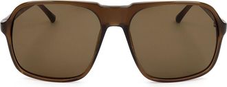 Linda Farrow DRIES VAN NOTEN DVN29 C3 Mens Sunglasses Brown Size 59
