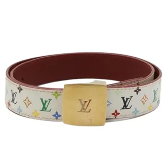 Louis Vuitton Pre-owned Belts, female, Multicolor, Size: ONE SIZE Pre-owned Vintage Belt