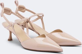 Fendi Very Colibr&igrave; patent leather slingback pumps