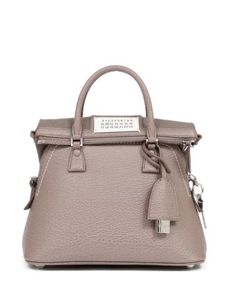 Maison Margiela mini 5AC Classique shoulder bag - women - Calf Leather - One Size - Neutrals