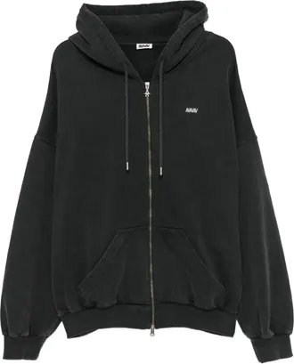 Avavav He Had Tim Schouderloze Hoodie Av Logo Zwart