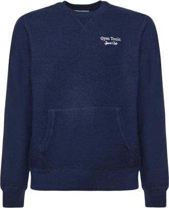 MC2 Saint Barth Sweatshirt - Heren - Sweatshirts - Blauw - 2XL - Wol - Hoodies & sweatvesten