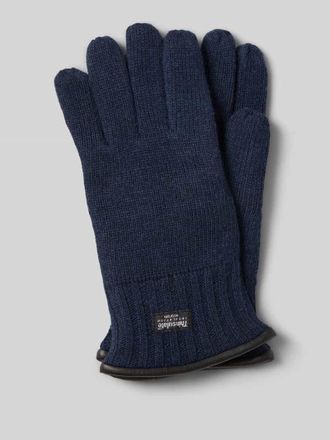 Eem Fashion Wollhandschuhe aus reiner Wolle Modell THINSULATE in Marine, Gr&ouml;&szlig;e XL
