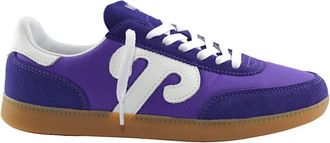 Wushu Ruyi Wit Viola Bloemen Haarband - Dames - Sneakers - Paars - 36 EU - Schoenen
