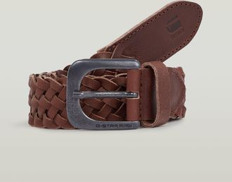G-Star Mens G-Star RAW Small Zed Braided Belt - Multicolour - Size 100 cm