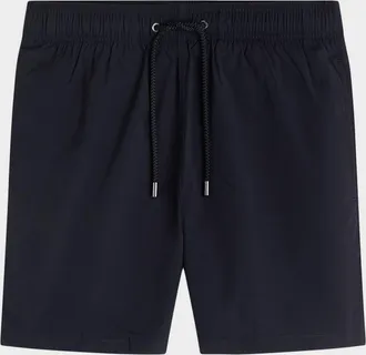 Bugatchi Men & apos;s Cruz Mid-Length Swim Trunks