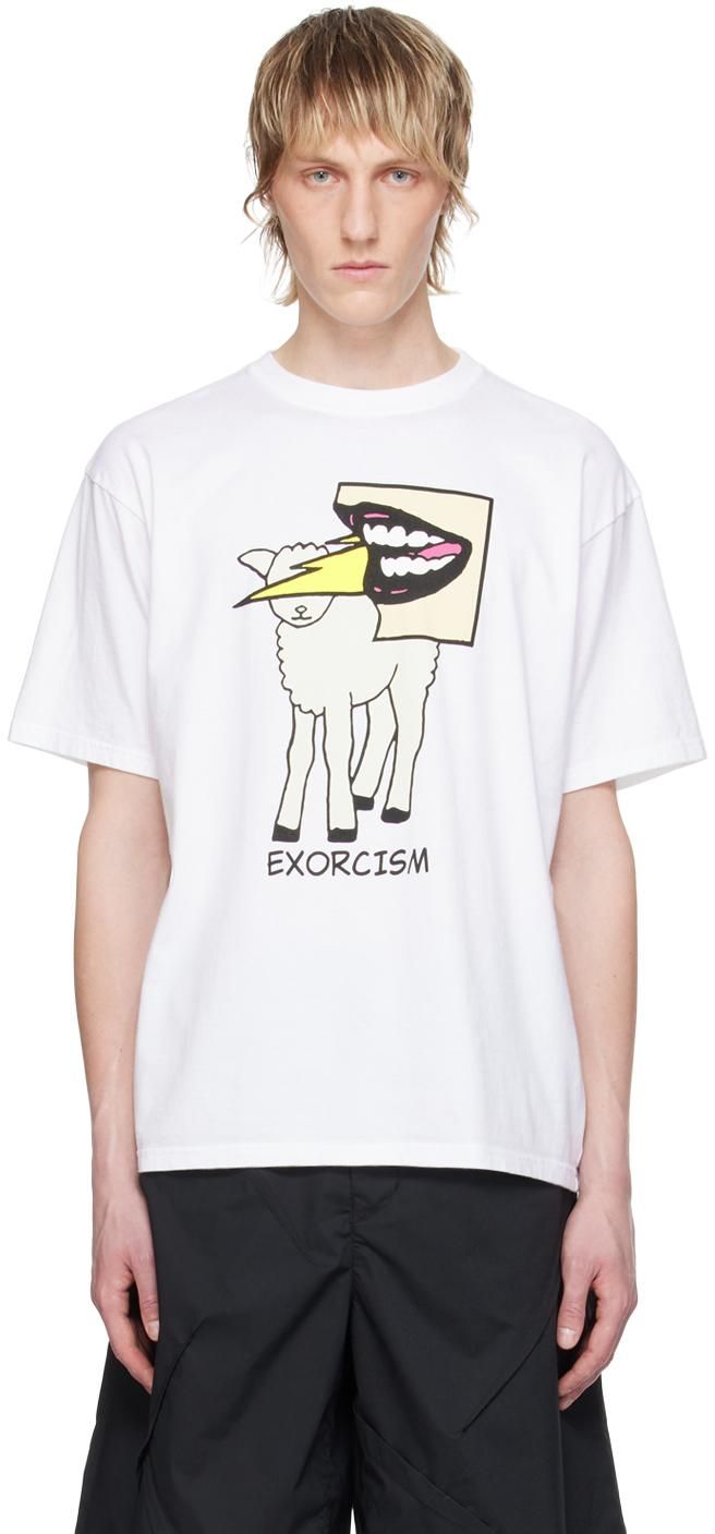 【関税&送料込】Autry White Cotton T-Shirt 0A22ETSIM_TSHIRT_AUTRY_BIANCO_