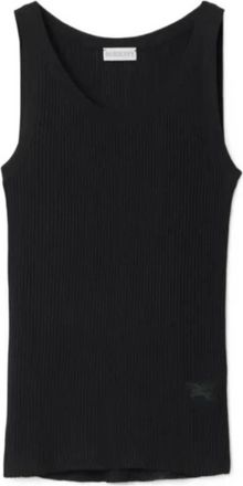 Burberry EKD Ribbed Tank Top, Size XX-Small