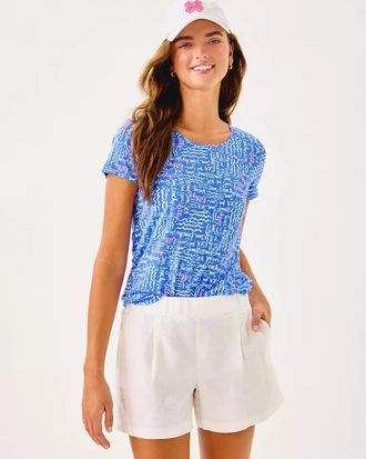 Lilly Pulitzer 4 Captina Linen Short