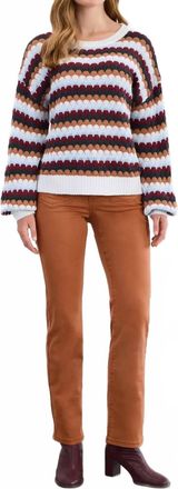 FDJ Christina Straight Leg Pants In Bronze