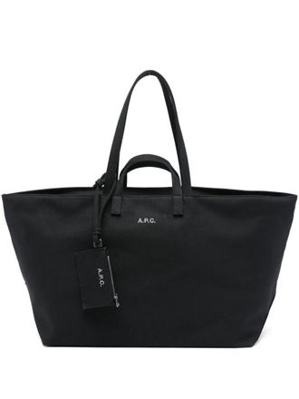 A.P.C. A. P.C. Le Drummer Toile Tote Bags