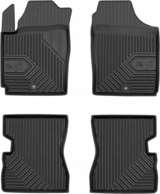 OEM Kia Picanto 1 2003-2011 Alfombras De Goma Bandejas 77