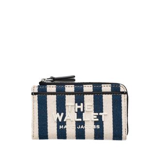 Marc Jacobs Stripe Top Zip-wallet