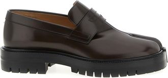 Maison Margiela Brown Leather Loafers