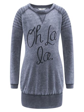 OEM Vestido Sudadera Vaquero Premam&aacute; Con Ombligo Para Mujer