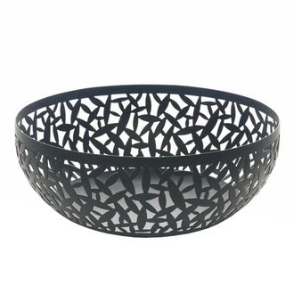 Alessi Obstschale Cactus!, schwarz &Oslash; 29 cm