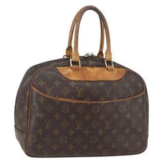 Louis Vuitton Pre-owned Handbags, female, Brown, Size: ONE SIZE Pre-owned Canvas Handbag