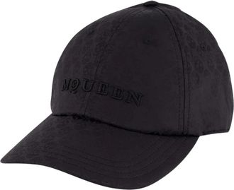 Alexander McQueen Skull Repeat Baseball Cap - Heren - Petten - Zwart - M - Accessoires