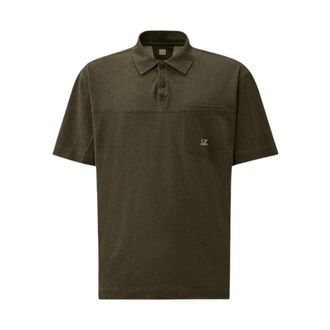 C.P. Company C.p. Company, Heren, Tops, Groen, Maat: XL Katoen