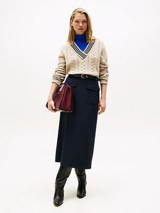 Tommy Hilfiger Tailored Midi Skirt