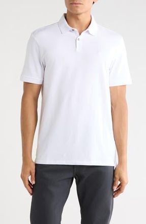 DKNY Essential Polo in White at Nordstrom Rack, Size X-Large