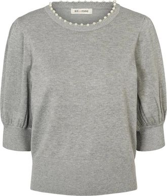 Rue de Femme Maglia Girocollo - - Knitwear - Donna - Grigio - XS