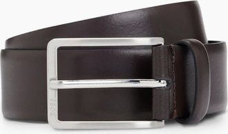 HUGO BOSS Mens BOSS Black Erman L Sz35 Belt S1-26 205 Dark Brown - Size: 105 - 40
