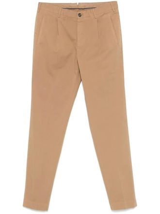 Incotex Pantaloni in gabardine - Marrone