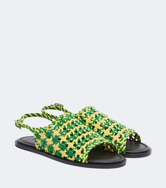 J.W.Anderson Net fishnet sandals