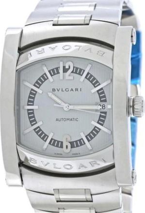 Bulgari Vintage, unisex, Wit, ONE Size, Pre-owned Vintage Polshorloge