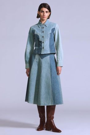 Levi's Falda Roper - Mujer - 24 - Azul / Cuetil MOJ