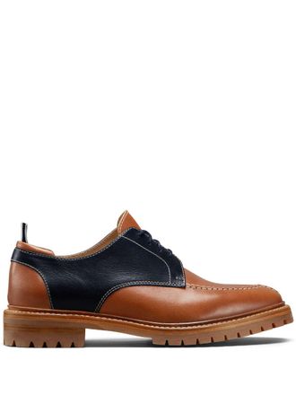 Thom Browne Derby in pelle - Marrone