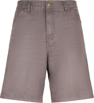 Carhartt Work in Progress Carhartt Wip, Casual Shorts, male, Brown, Size: W33 Single Knee Short