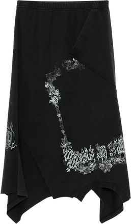 VETEMENTS Gonna Upside-Down - Nero