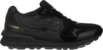 Philipp Plein Runner Titan Edge - Heren - Sneakers - Zwart - 44 EU - Leer - Schoenen
