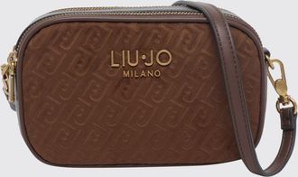Liu Jo Borsa a tracolla mini in tessuto monogram con doppia chiusura zip