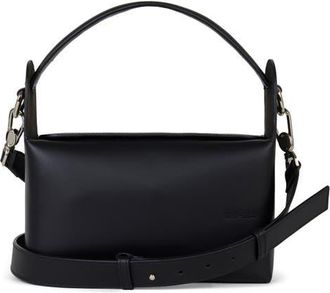 WE-AR4 The Pastry Box 23 Leather Top Handle Bag in Black at Nordstrom