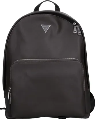 Guess Tassen, Heren, Grijs, ONE Size, Leer, Milano Rugzak van Kunstleer