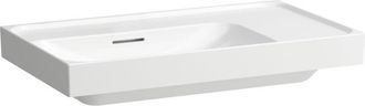 Laufen Laufen Meda Lavabo, Empotrable, 800x460mm, Repisa Derecha, Sin