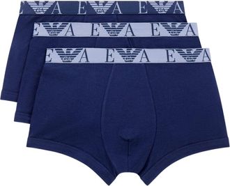 Emporio Armani Logo Boxers - 3 Pack-Uomo
