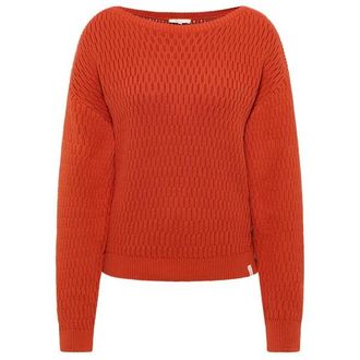 Tranquillo Jaquard-Pullover Pullover f&uuml;r Damen | rot