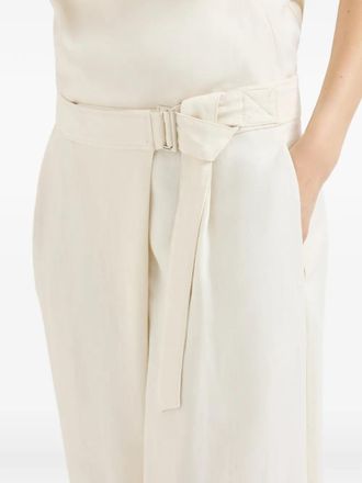 Brunello Cucinelli Womens Adjustable-Belt Trousers Ss26 W
