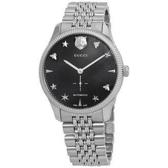 Gucci G-Timeless Automatic Black Dial Mens Watch YA126353