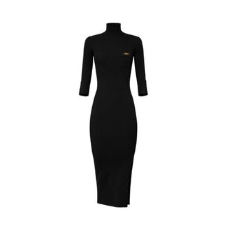 Elisabetta Franchi Mujer, Vestidos, Negro, Talla: M