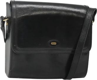 Bally Tweedehands leren schoudertassen - Dames - Vintage Schoudertas - Zwart - ONE Size - Leer - Vintage